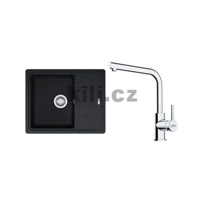 V�ce informac� o v�robku Set G262O d�ez BFG 611-62 onyx + baterie FS 3230.031 LINA SMART chrom