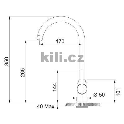 Set G265M� d�ez BSG 611-62 matn� �ern� + baterie FP 9000.031 POLA chrom