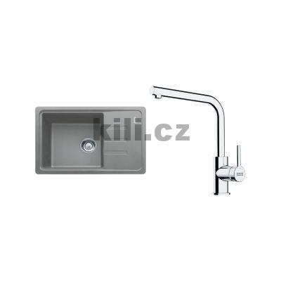 V�ce informac� o v�robku Set G266�K d�ez BSG 611-62 �ed� k�men + baterie FS 3230.031 LINA SMART chrom