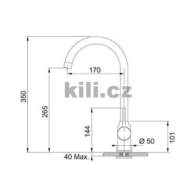 Set G267O d�ez BSG 611-78/39 onyx + baterie FP 9000.031 Chrom