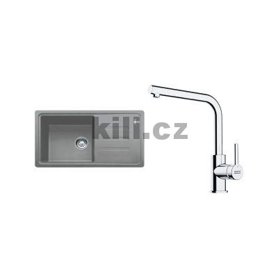 V�ce informac� o v�robku Set G268�K d�ez BSG 611-78/39 �ed� k�men + baterie FS 3230.031 LINA SMART chrom