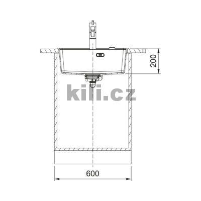 D�ez MRG 610-52 RTL 3 1/2" �ed� b�idlice, bez odkapu