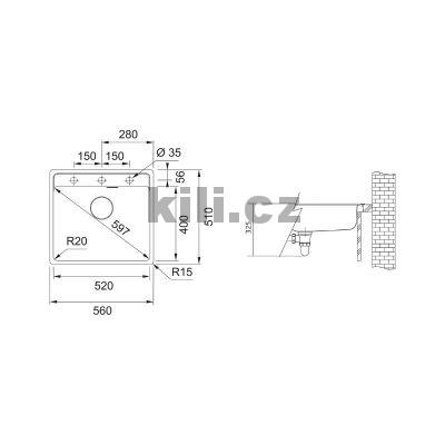 D�ez MRG 610-52 RTL 3 1/2" p�skov� mel�r