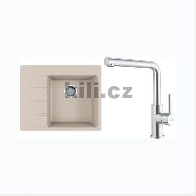 Set SETG281SA, d�ez CNG 611-62 TL/7, 3 1/2" Sahara + baterie FC 6985.501 SMART GLENDA celonerez