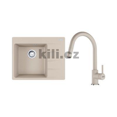 Set SETG286SA, d�ez CNG 611-62 TL/2, 3 1/2" Sahara + baterie FC 6051.082 LINA Sahara