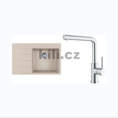 Set SETG287SA, d�ez CNG 611-78 TL/7, 3 1/2" Sahara + baterie FC 6985.501 SMART GLENDA celonerez