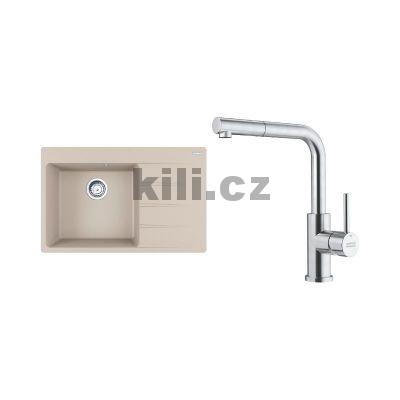 Set SETG290SA, d�ez CNG 611-78 TL/2, 3 1/2" Sahara + baterie FC 6986.501 SMART GLENDA celonerez