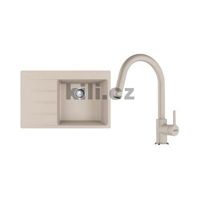 Set SETG291SA, d�ez CNG 611-78 TL/7, 3 1/2" Sahara + baterie FC 6051.082 LINA Sahara
