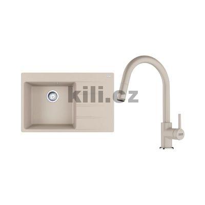 Set SETG292SA, d�ez CNG 611-78 TL/2, 3 1/2" Sahara + baterie FC 6051.082 LINA Sahara