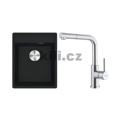 Set SETG295M�, d�ez MRG 610-37 RTL, 3 1/2" �ern� mat + baterie FC 6986.501 SMART GLENDA celonerez