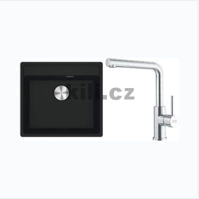 Set SETG297M�, d�ez MRG 610-52 RTL, 3 1/2" �ern� mat + baterie FC 6985.501 SMART GLENDA celonerez