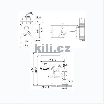 Set SETG294�B, d�ez MRG 610-37 RTL, 3 1/2" �ed� b�idlice + baterie FC 6985.501 SMART GLENDA celonerez