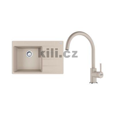 Set SETG272SA, d�ez CNG 611-78 TL/2, 3 1/2" Sahara + baterie FC 6018.082 LINA Sahara