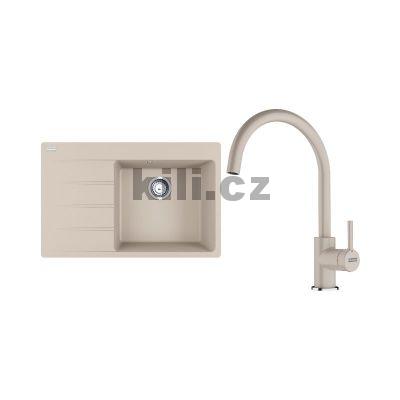 Set SETG271SA, d�ez CNG 611-78 TL/7, 3 1/2" Sahara + baterie FC 6018.082 LINA Sahara