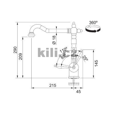 Baterie OLD ENGLAND, bronzov�