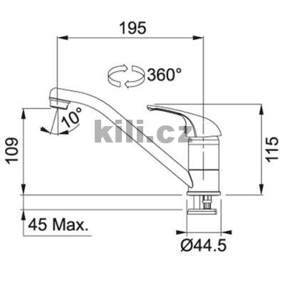 Baterie FB 250.031 chrom