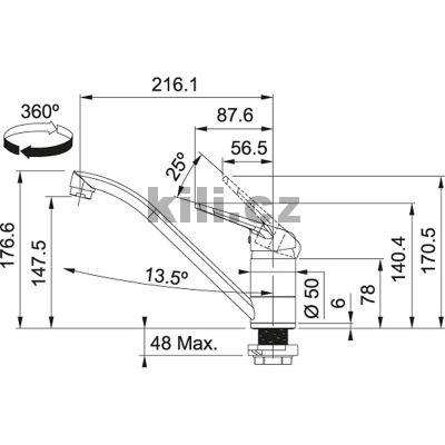 Baterie FC 6301.031 chrom leskl� beztlakov�