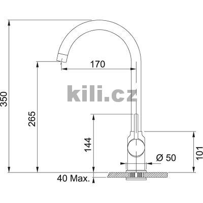 Baterie FP 9000.031 chrom NEW