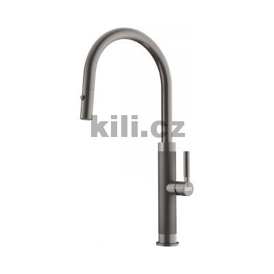 V�ce informac� o v�robku Baterie FG 1554.503 MYTHOS MASTERPIECE, celonerez antracit, sprcha/proud