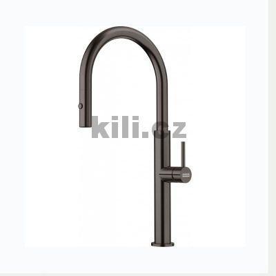 Baterie FC 4169.503 PESCARA celonerez, antracit s vytahovac� koncovkou se sprchou
