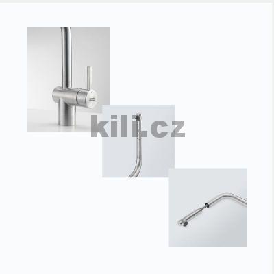 Baterie FC 4171.501 ATLAS NEO SLIM celonerez s vytahovac� koncovkou se sprchou