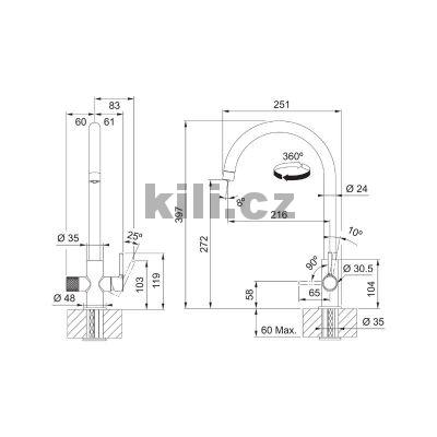 Baterie FC 3080.901 LINA CLEAR WATER matn� �ern�