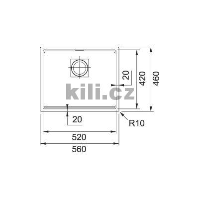 D�ez KNG 110-52 3 1/2" sahara, bez odkapu, spodn�