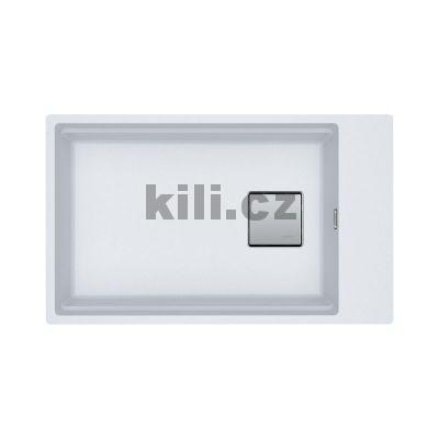 D�ez KNG PRO 110-62, 3 1/2" B�l�-led, bez odkapu, spodn�, bez sifonu