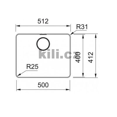 D�ez MYX 210/610-50  3 1/2" nerez