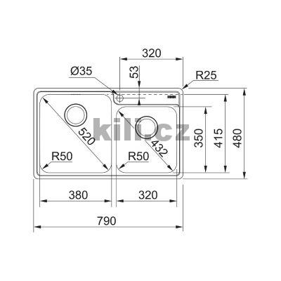 D�ez BCX 220-38-32 3 1/2"nerez