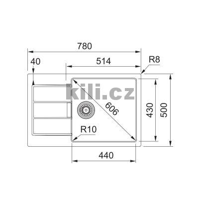 D�ez S2D 611-78 XL, 3 1/2" b�l�, oto�n�, horn�