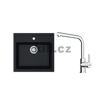 V�ce informac� o v�robku Set T114� d�ez SID 610 �ern� + baterie FS 3230.031 LINA SMART chrom