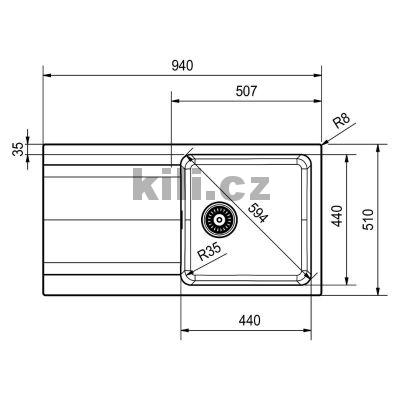 Set T120� d�ez OID 611 matn� �ern� + baterie FC 6018.901 LINA matn� �ern�
