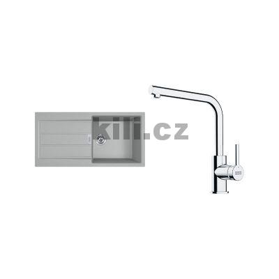 V�ce informac� o v�robku Set T117� d�ez S2D 611-100 �ed� + baterie FS 3230.031 LINA SMART chrom