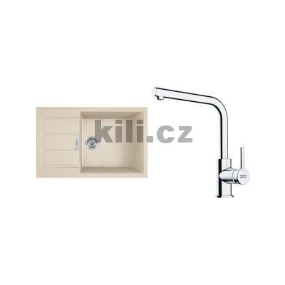 V�ce informac� o v�robku Set T116BE d�ez S2D 611-78 XL b�ov� + baterie FS 3230.031 LINA SMART chrom