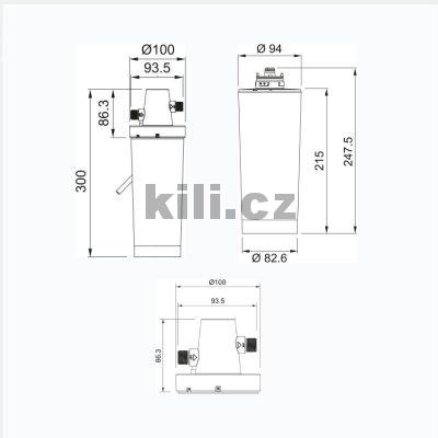 Filtra�n� sada Pro M, filtr + hlavice