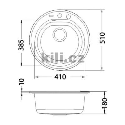 D�ez Niagara 10 3 1/2" carbon 91