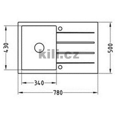 D�ez Crystalix 10 odkap vpravo carbon