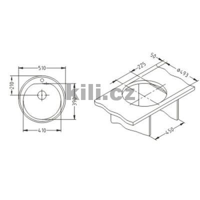 D�ez Form 30 nerez le�t�n� 3 1/2"