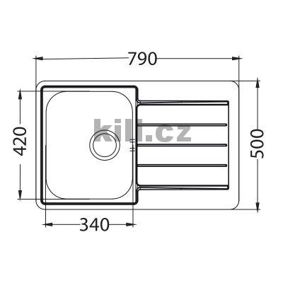 D�ez Line 80 3 1/2" MAXIM nerez SAT