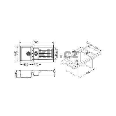 D�ez Cadit 80 3 1/2" beige 55, oto�n�, horn�