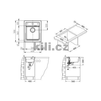 D�ez Atrox 10 3 1/2", beige 55,  horn�