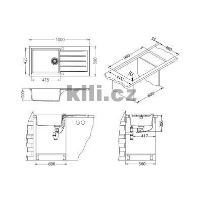 D�ez Cadit 50 3 1/2" black 91, oto�n�, horn�