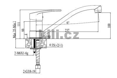 Set D�ez Niagara 20 black + baterie Nina black