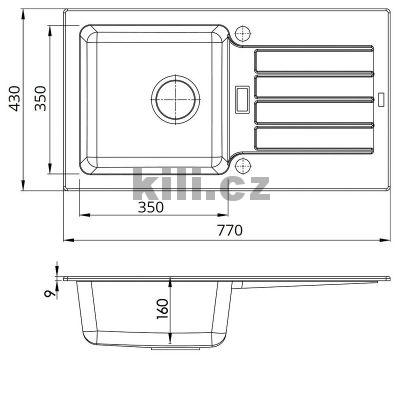 Set D�ez Niagara 30 I 3 1/2" beige 55 + baterie Nina beige