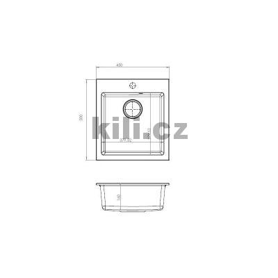 Set D�ez Cortina 20 3 1/2" beige 55 + baterie Tonia beige