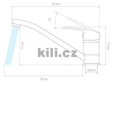 Set D�ez Cortina 20 3 1/2" carbon 91 + baterie Nina carbon