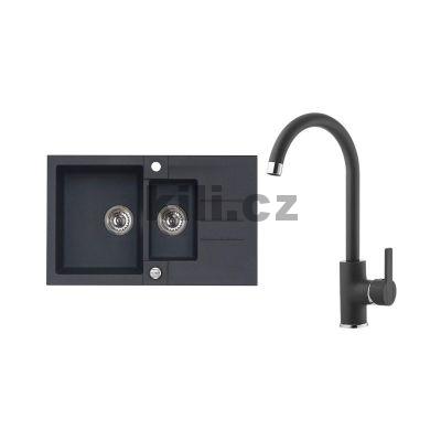 Set D�ez Rock 70 I 3 1/2 carbon 91 + baterie Tonia carbon 91