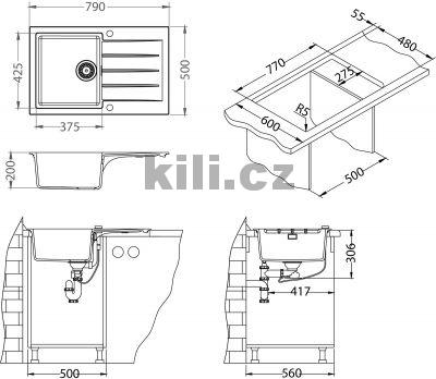 Set D�ez Cadit 20 Black Edition 91 + baterie Primrose - PS �ern� matn� 90