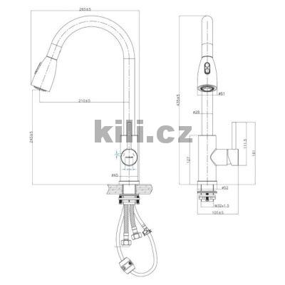 Set D�ez Atrox 30 Black edition 3 1/2" carbon 91 + baterie Primrose PS Deep Black 90
